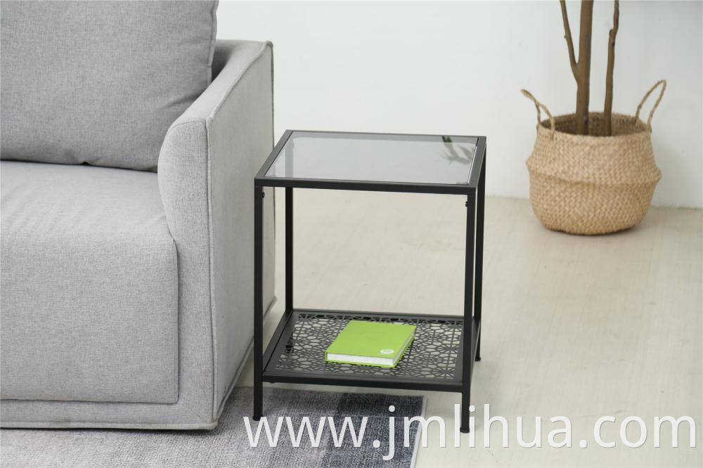 two layer storage side table 